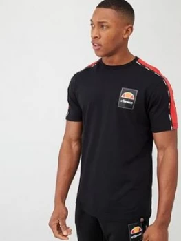 Image of Ellesse Serchio T-Shirt - Black