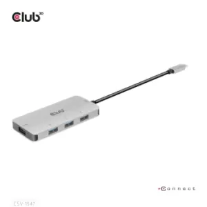 Image of CLUB3D USB Gen2 Type-C to 10Gbps 4x USB Type-A Hub