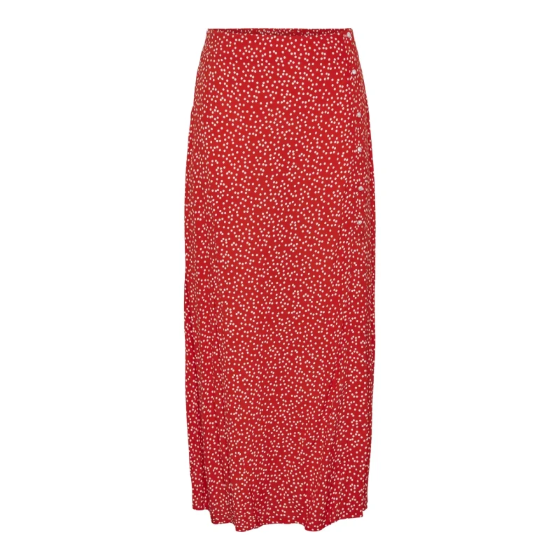 Image of Pieces Womens skirt Pieces Sui Rouge Female S