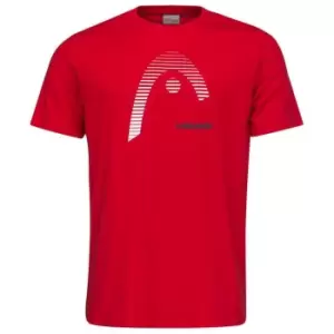 Image of Head Club Carl T-Shirt - Red