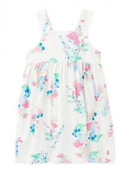 Image of Joules Toddler Girls Bethany Floral Sundress - White