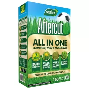 Image of Aftercut All In One Large Box Triple Action Lawn Fertiliser- 160m2