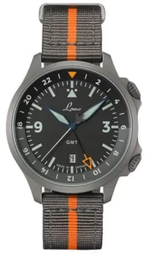 Image of Laco Watch Pilot Frankfurt GMT Schwarz