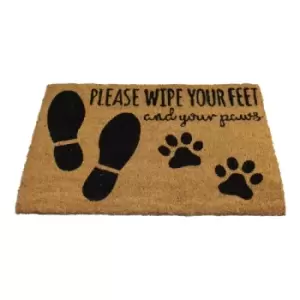 Image of Coir Pet Design Doormat, Pets