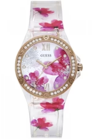 Image of Guess Clear Bloom Watch GW0239L1