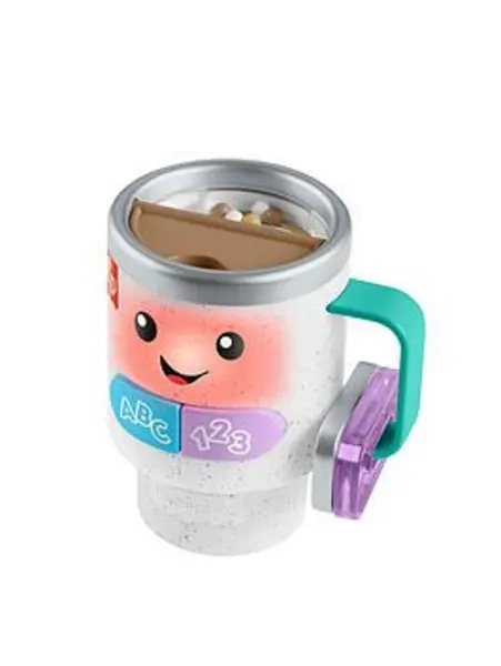 Image of Fisher-Price Wake Up & Learn Coffee Mug Interactive Toy