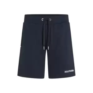 Image of Tommy Hilfiger Monotype Sweatshort - Blue