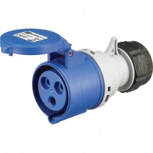 Image of K9133BLU 32AMP IP44 2P+ E Connector 250-Volt