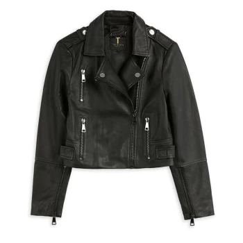 Image of Ted Baker Ssalli Biker Jacket - Black