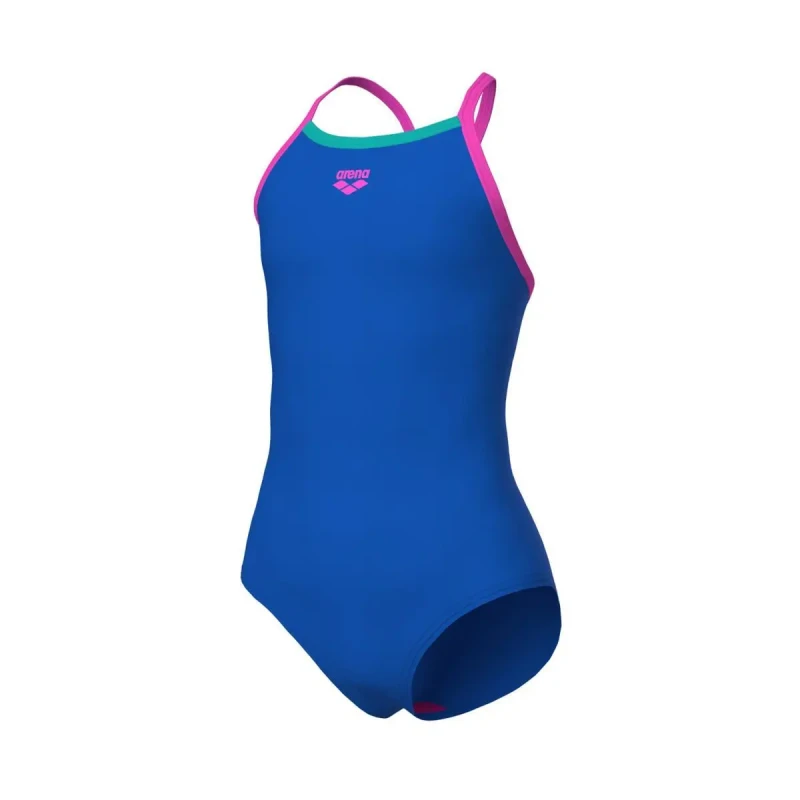 Image of Arena One Piece swimsuit for girls Arena Light Drop Solid Bleu Female 10/11 ans 005919-860