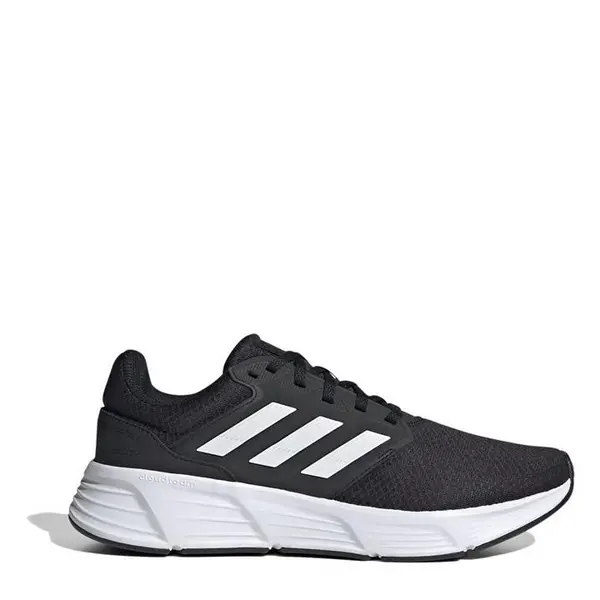 Image of adidas Galaxy 6 Shoes Mens Entry Running Shoes 7 (40.7) Black 21298003270