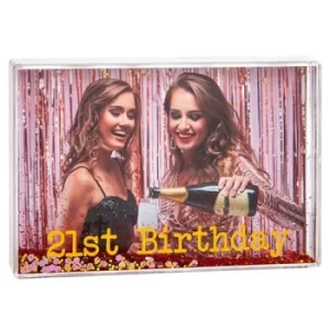 Image of Glitzy Fun Frame 21st Birthday