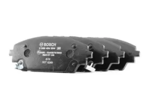 Image of Bosch Brake pad set MAZDA 0 986 494 804 B4Y03328ZA,B4Y03328ZB,B6YS3328ZA BHY13328ZA,D4YS3328Z,DGY93328Z