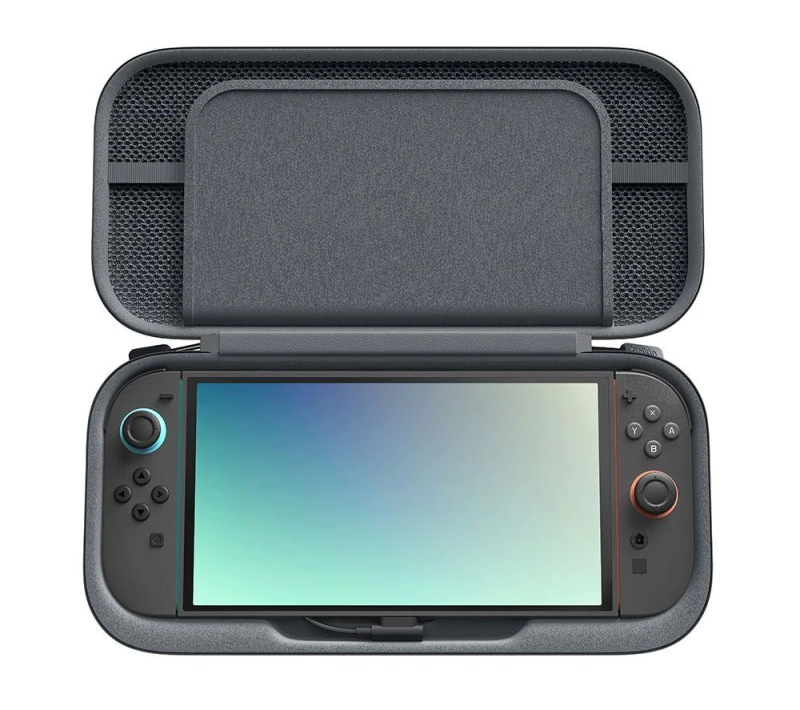 Image of BELKIN Nintendo Switch 2 20 W Charging Case - Charcoal, Silver/Grey 745883929450