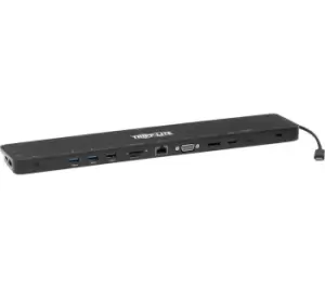 Image of TRIPP LITE U442-DOCK7D-B 14-port USB Type-C Connection Hub