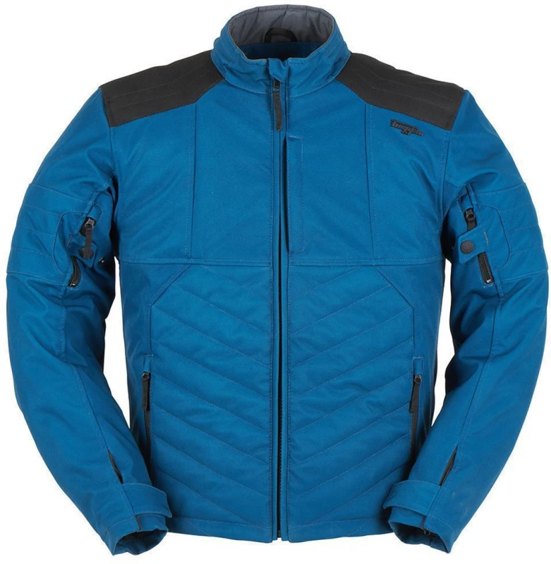 Image of Furygan ICE Track Jacket Blue Black Size M