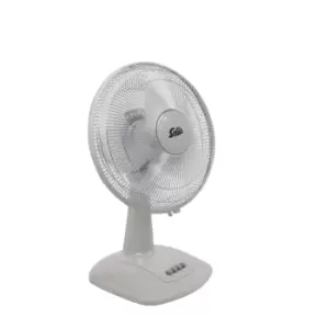 Image of Solis 300mm Ventilator Desk Fan White
