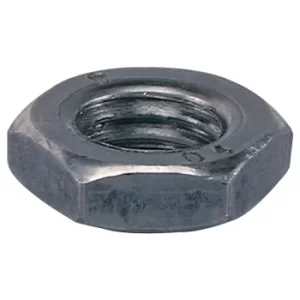 Image of 1/2 UNF Steel Hex Lock (Half) Nut
