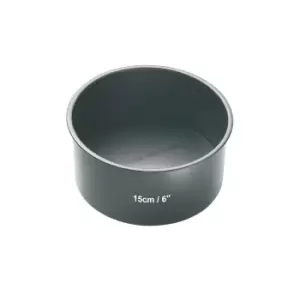 Image of Non-Stick 15cm Round Loose Base Deep Cake Pan