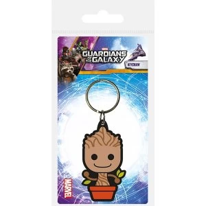 Image of Guardians Of The Galaxy - Baby Groot Keychain