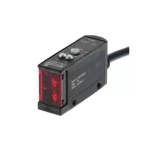Image of Photo-electric Sensor, Through-beam, 7M, DC, 3-Wire, PNP, Vertical, M12 Plug-in