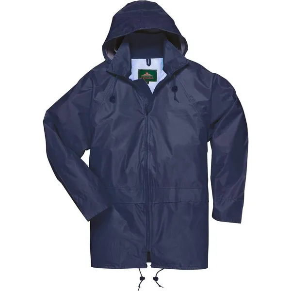 Image of Portwest Classic Rain Jacket S440NAR7XL Colour: Navy