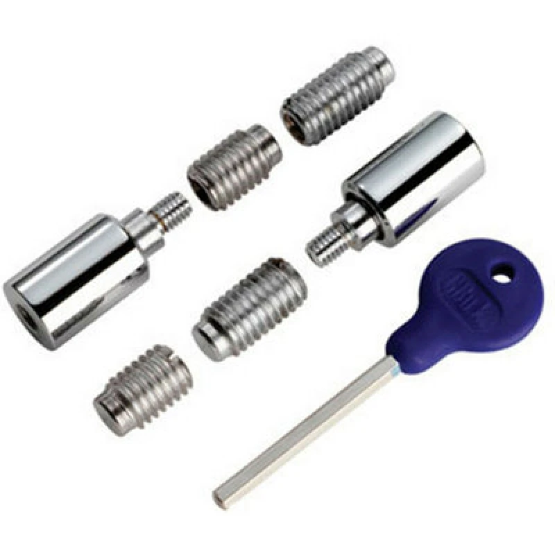 Image of Loops Sash Window Stop Lock Set with Key 25 x 16mm Window Restrictor Chrome Multi unisex
