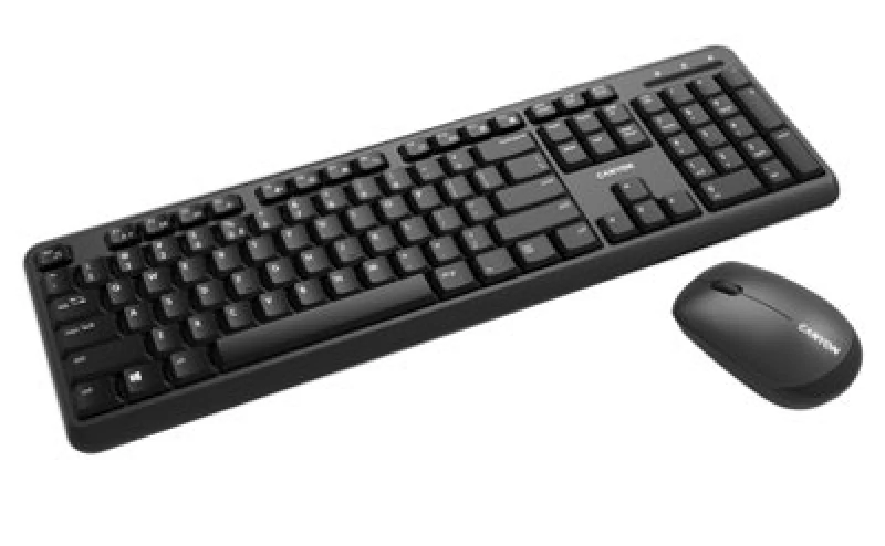 Image of Canyon Wireless Keyboard And Mouse Black