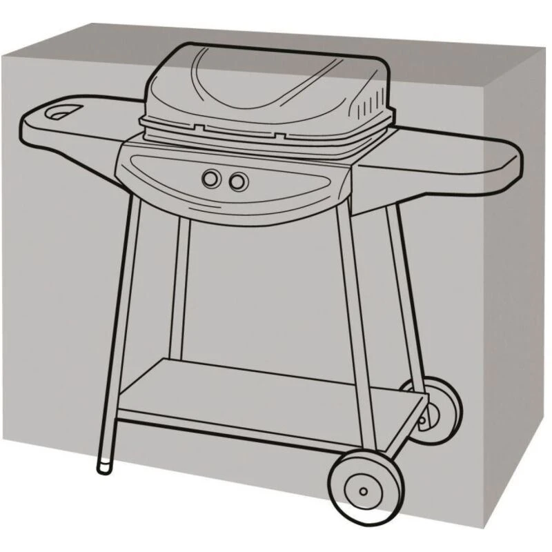 Image of Garland Medium Classic Barbecue Cover Black W1312