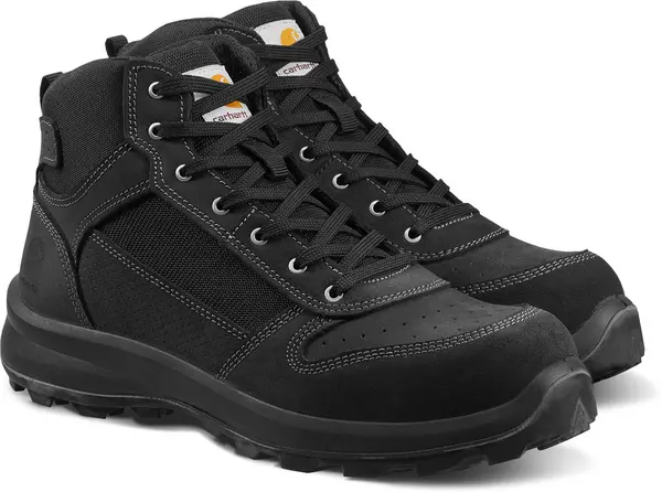 Image of Carhartt Michigan Mid Zip Shoes, black, Size 39