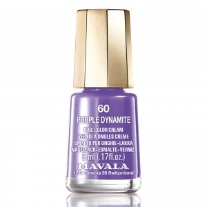 Image of Mavala Purple Dynamite Nail Polish 5ml
