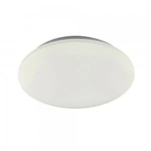 Image of Flush Ceiling Light 38cm Round 36W LED 3000K, 2350lm, White