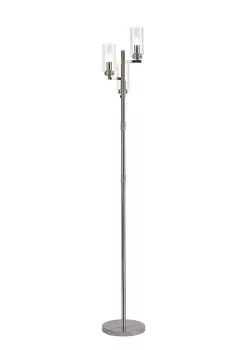 Image of Floor Lamp, 3 x E14, Polished Nickel
