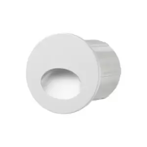 Image of Merano Florida II Outdoor Recessed Wall Lamp White Aluminium LED 3W 170Lm 3000K IP54