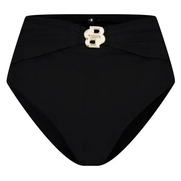 Image of Boss HBW Beth HW Brief Ld42 High Waisted Bikini Bottoms 8(S) Black 35526903350