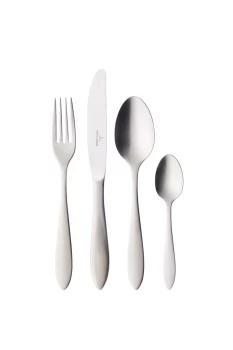 Image of Villeroy & Boch Arthur Brushed Cutlery Set 24 pieces