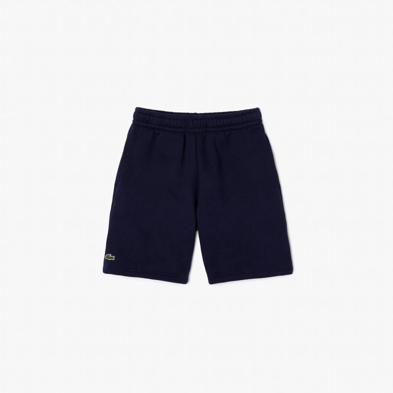 Image of Lacoste Boys' Fleece Jogger Shorts Navy 09 male 4Y