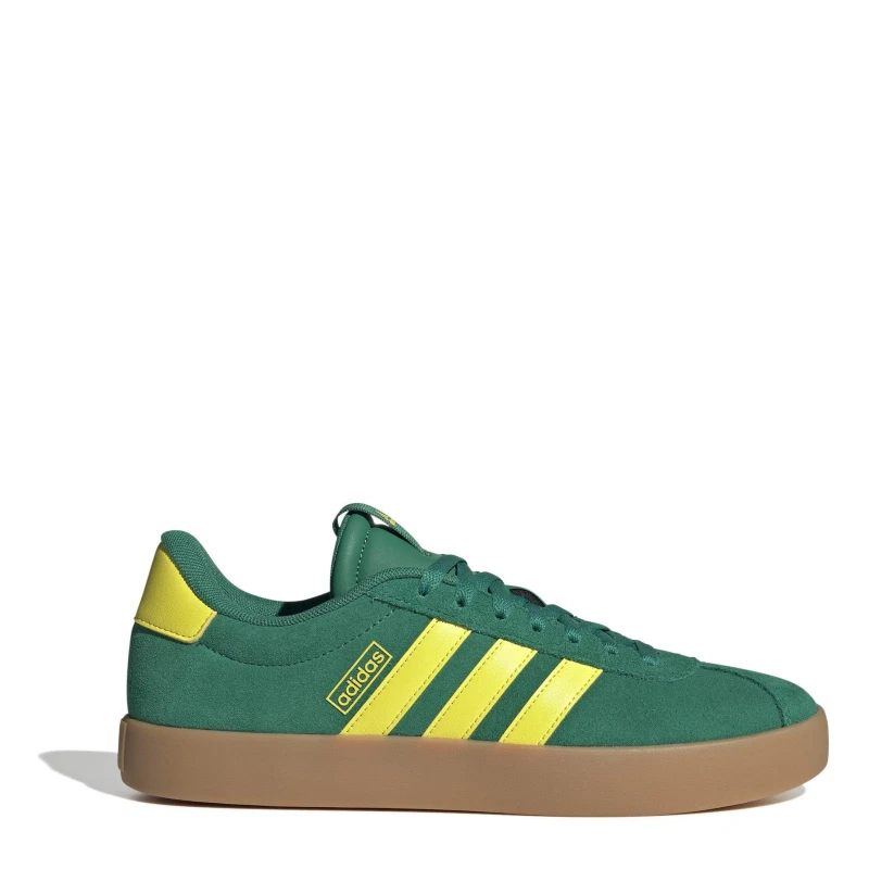Image of adidas VL COURT 3.0 Shoes Mens Bold Green/Yel male 7 (40.7)