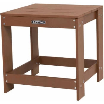 Image of Lifetime - Adirondack Table - Brown
