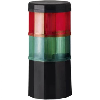 Image of Werma Signaltechnik Signal tower 696.019.75 KombiSIGN 71 Red , Green
