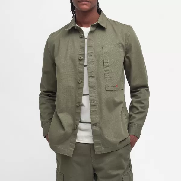 Image of Barbour Heritage Robhill Denim Overshirt - L