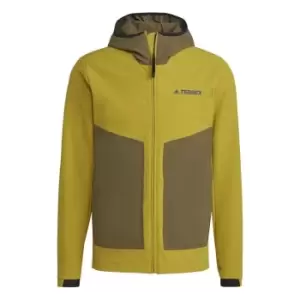Image of adidas Terrex Mens MT Softshell Jacket - Green