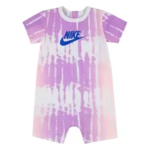 Image of Nike Tie Dye Romper Bb22 - Pink