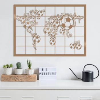 Image of Ball - Copper Copper Decorative Metal Wall Accessory