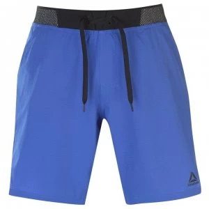 Image of Reebok Epic Knit Shorts Mens - Crushed Cobalt