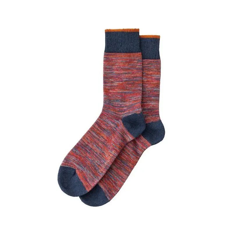 Image of Nudie Jeans Socks Nudie Jeans Rasmusson Multi Yarn Rouge Male TU
