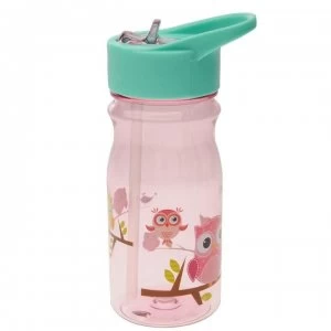 Image of Tritan Tritan Water Bottle - Pink/Mint Owls