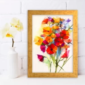 Image of AC454561096 Multicolor Decorative Framed MDF Painting