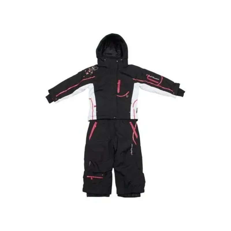 Image of Peak Mountain Girl's ski suit Peak Mountain Gauline Noir Female 16 ans GAULINE/YA-NOIR