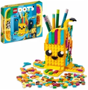 Image of LEGO DOTS Cute Banana Pen Holder Crafts Set for Kids 41948